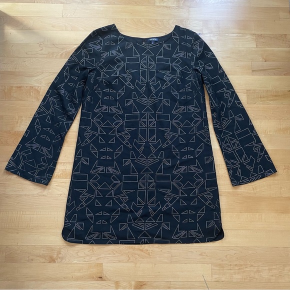 Tildon black dress with silver details - Picture 2 of 6